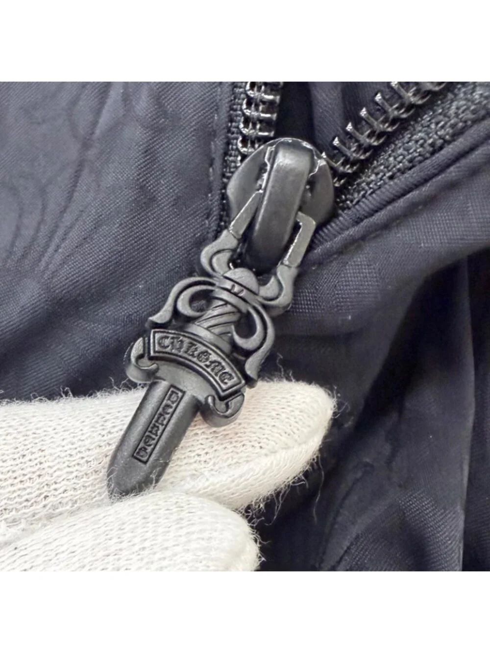 Chrome Hearts Y NOT CH Plus Swim Shorts Cross Ball Dagger Zip CH Plusall Over